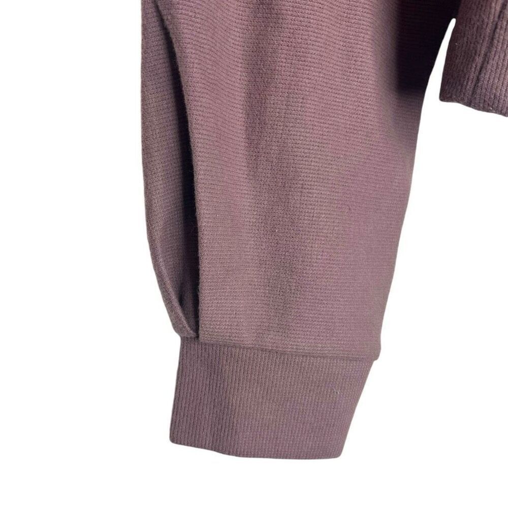 NEW All in Motion Brown Cozy Rib Hoodie XS - Picture 5 of 7